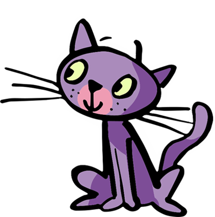 Der lilane Kater Kasimir